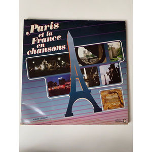 Paris Et La France En Chansons 2 LP Phillips Records Various Artists EX Import